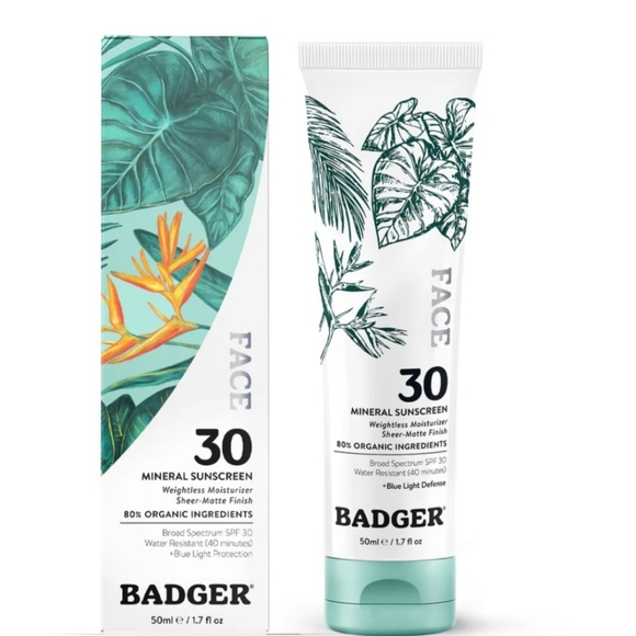 Badger Face 30 Mineral sunscreen - Picture 1 of 2